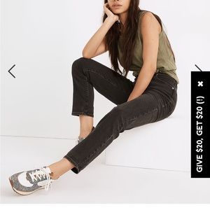 Madewell Curvy Perfect Vintage Jean in Luna wash